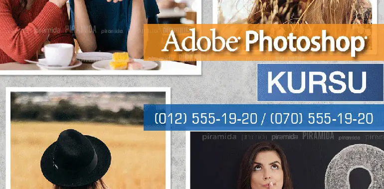 Adobe Photoshop proqramı ilə PEŞƏKAR FOTOQRAF OL!