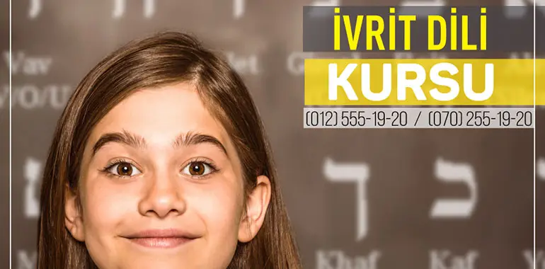 İvrit dili kursları - Yeni başlayanlar üçün