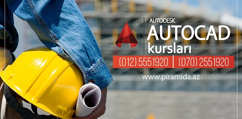 Autocad proqramı üzrə kurs